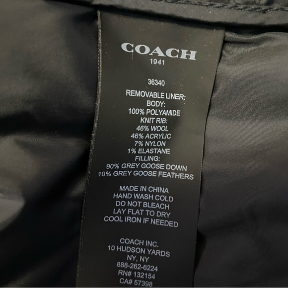 Coach 2 in 1 Coat Jacket Sz 52 (52) Men’s - Picture 6 of 7